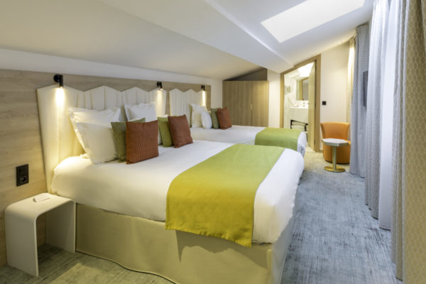 Chambres Triples 2 - Hotel Montpellier Comédie Saint-Roch