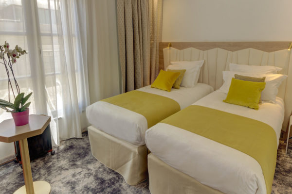 Chambres Twin Classique - Chambre - Hotel Montpellier