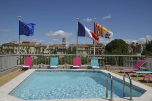 Piscine extérieure - Best Western Hôtel Atrium