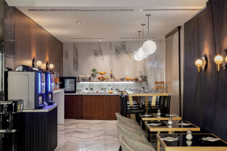 Salle restaurant et petit déjeuner - Hôtel Montpellier Comédie Saint-Roch